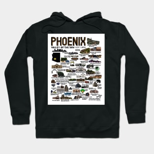 Phoenix Map Hoodie